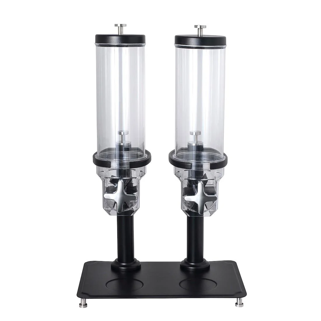 Steelite Creations Buffet Double Cereal Dispenser Black 3.5Ltr