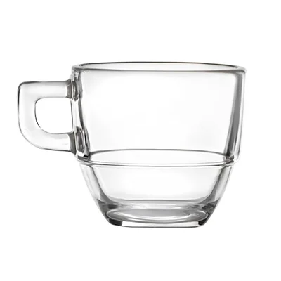 RCR Cristalleria Caffe Stackable Espresso Cups 80ml (12 Pack) - Image 2