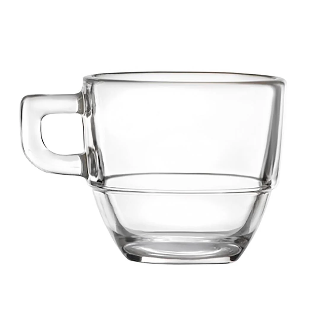 RCR Cristalleria Caffe Stackable Espresso Cups 80ml (12 Pack)