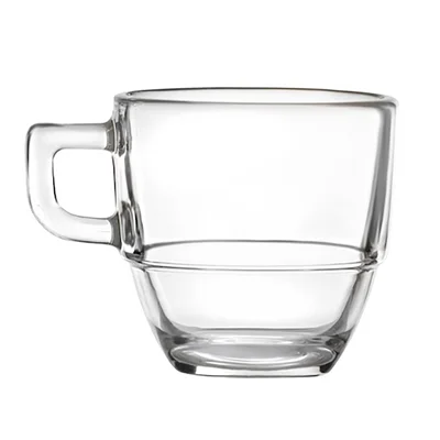 RCR Cristalleria Caffe Stackable Cortado Cups 120ml (12 Pack) - Image 1