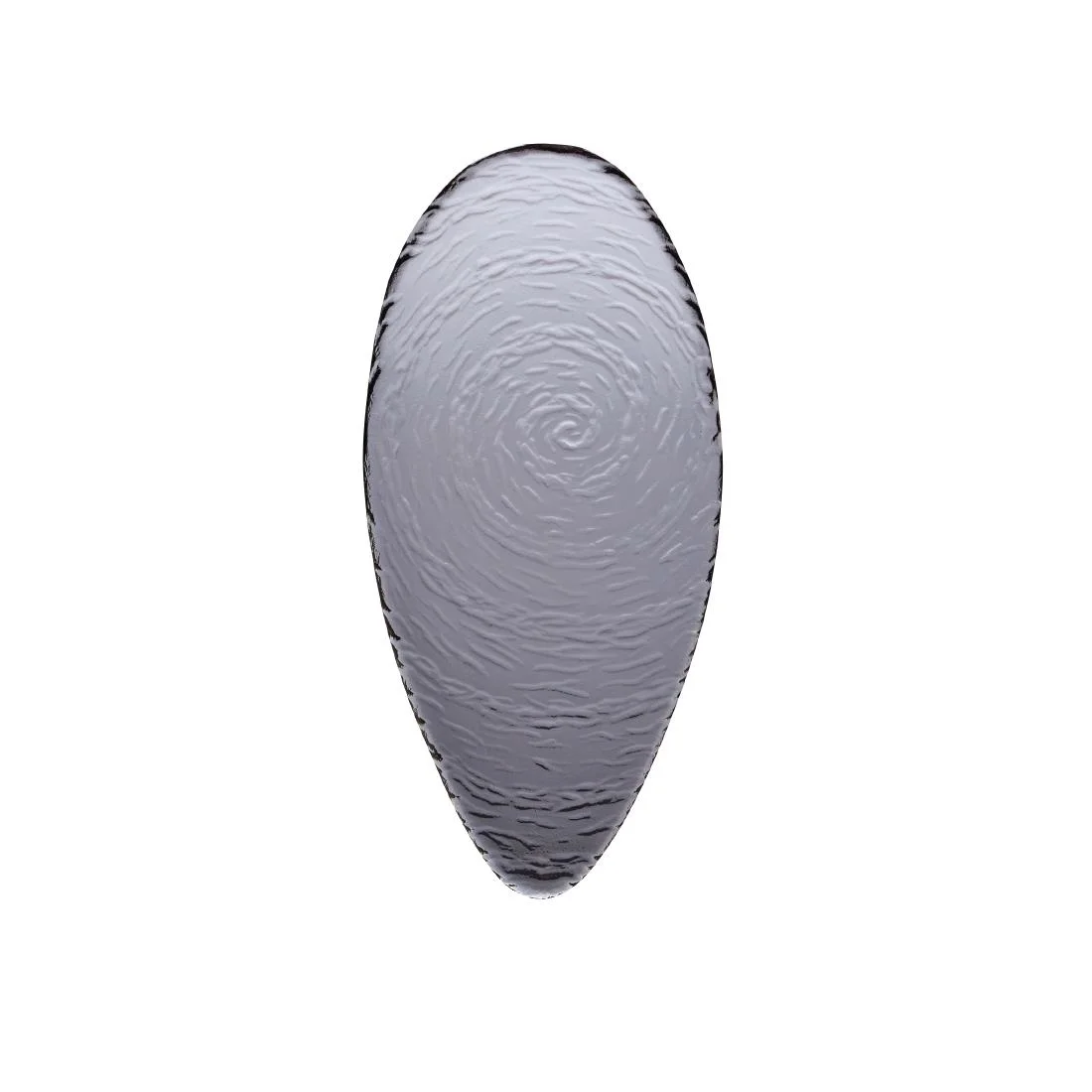 Steelite Scape Smoked Glass Oval Platters 300mm