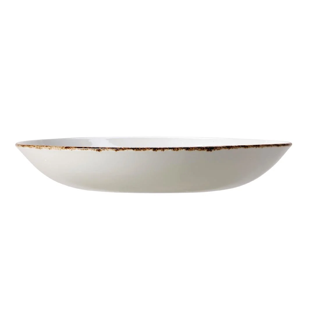 Steelite Brown Dapple Coupe Plates 280mm