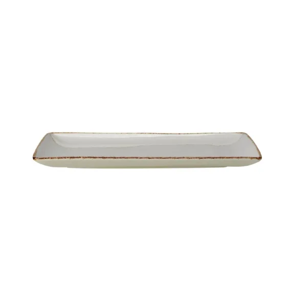 Steelite Brown Dapple Square One Plates