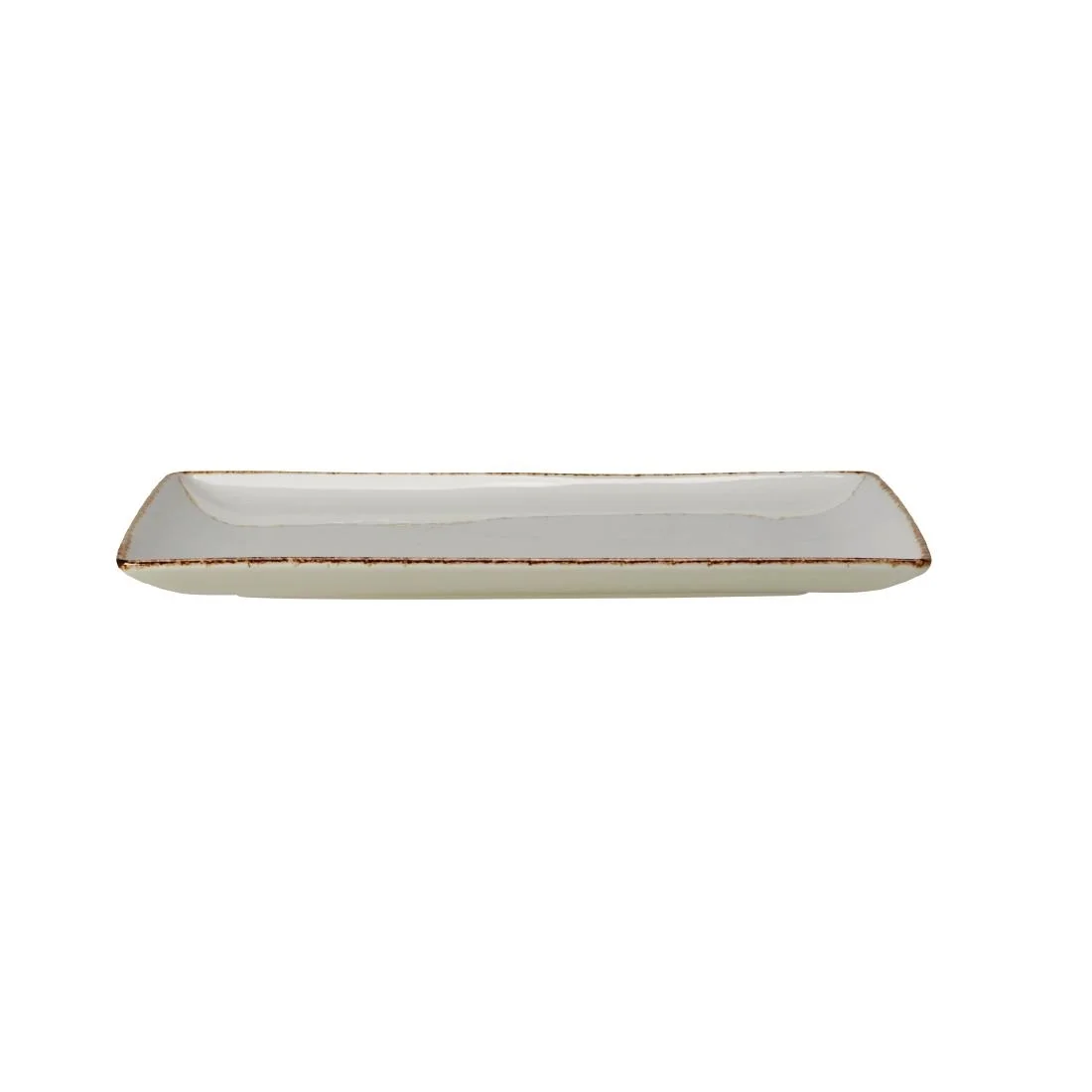 Steelite Brown Dapple Square One Plates - Image 2