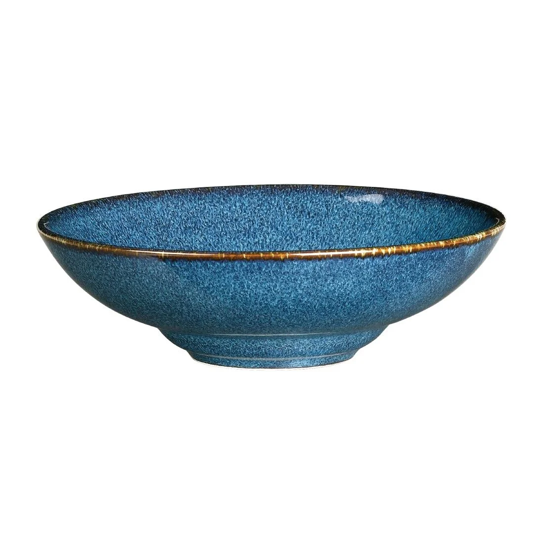 Rene Ozorio Wabi Sabi Rimmed Coupe Bowls Indigo 165mm (12 Pack) - Image 4