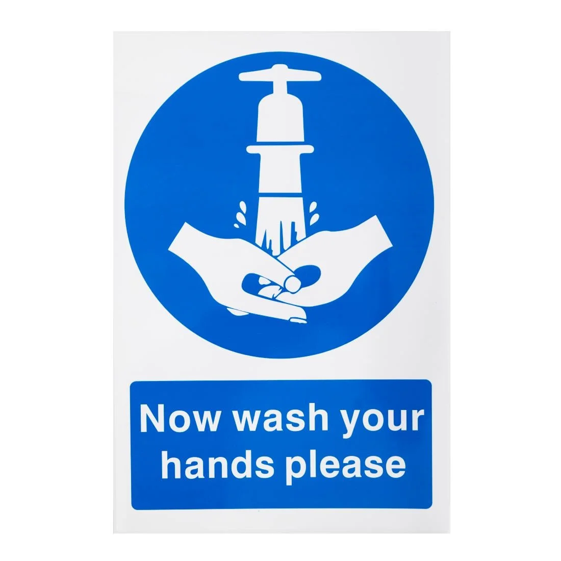Vogue Now Wash Your Hands Sign