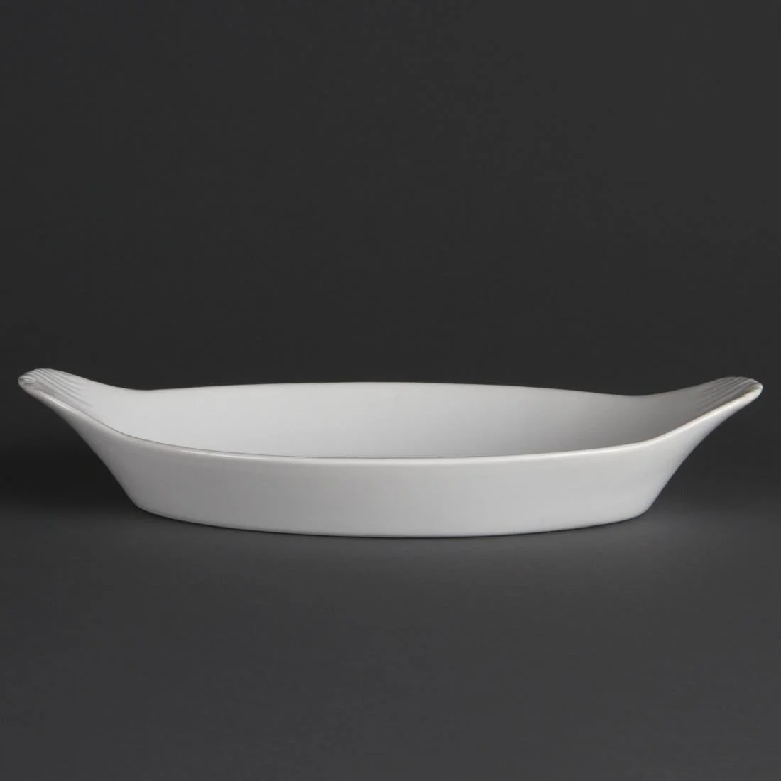 Olympia Whiteware Oval Eared Dishes 289mm - Image 4