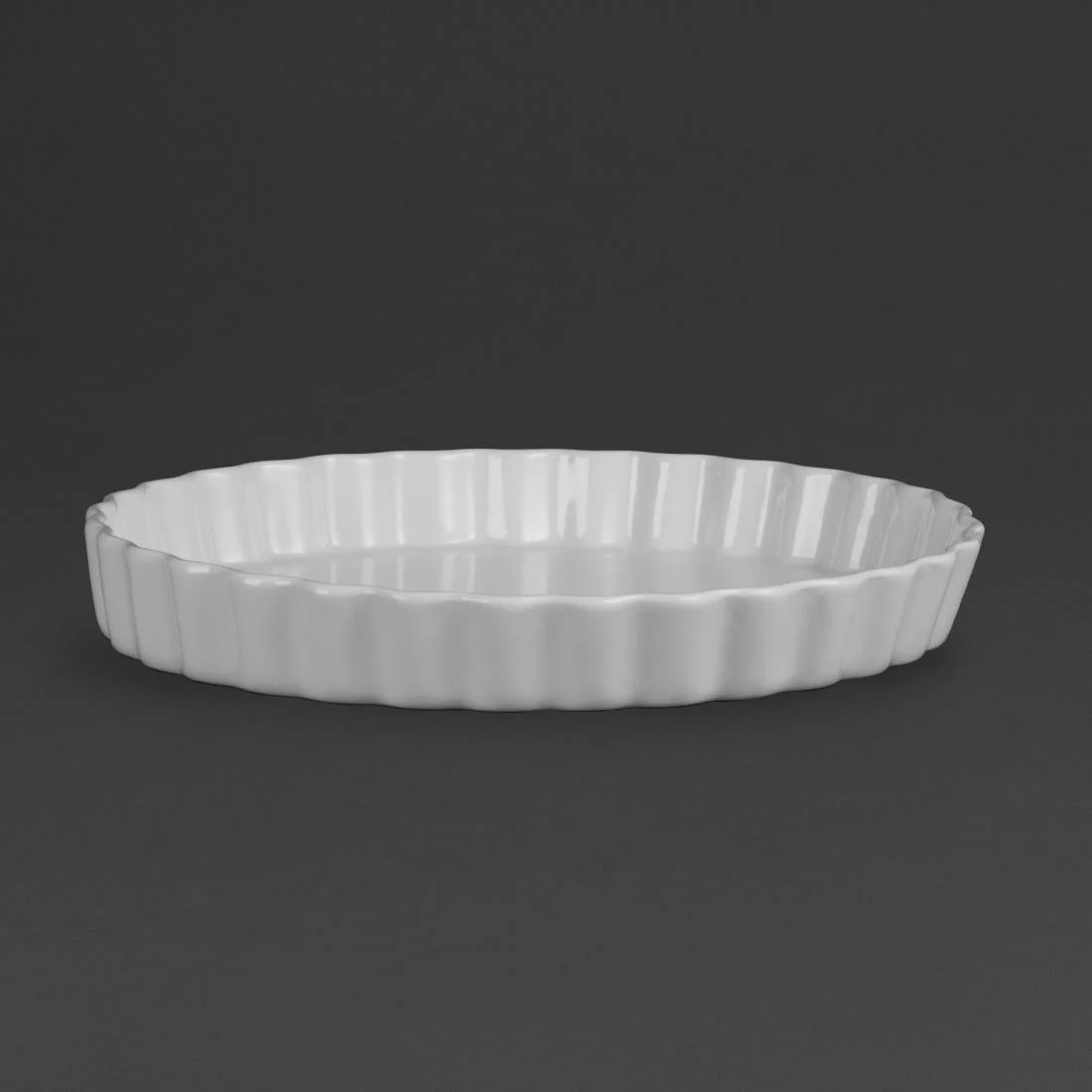 Olympia Whiteware Flan Dishes 297mm