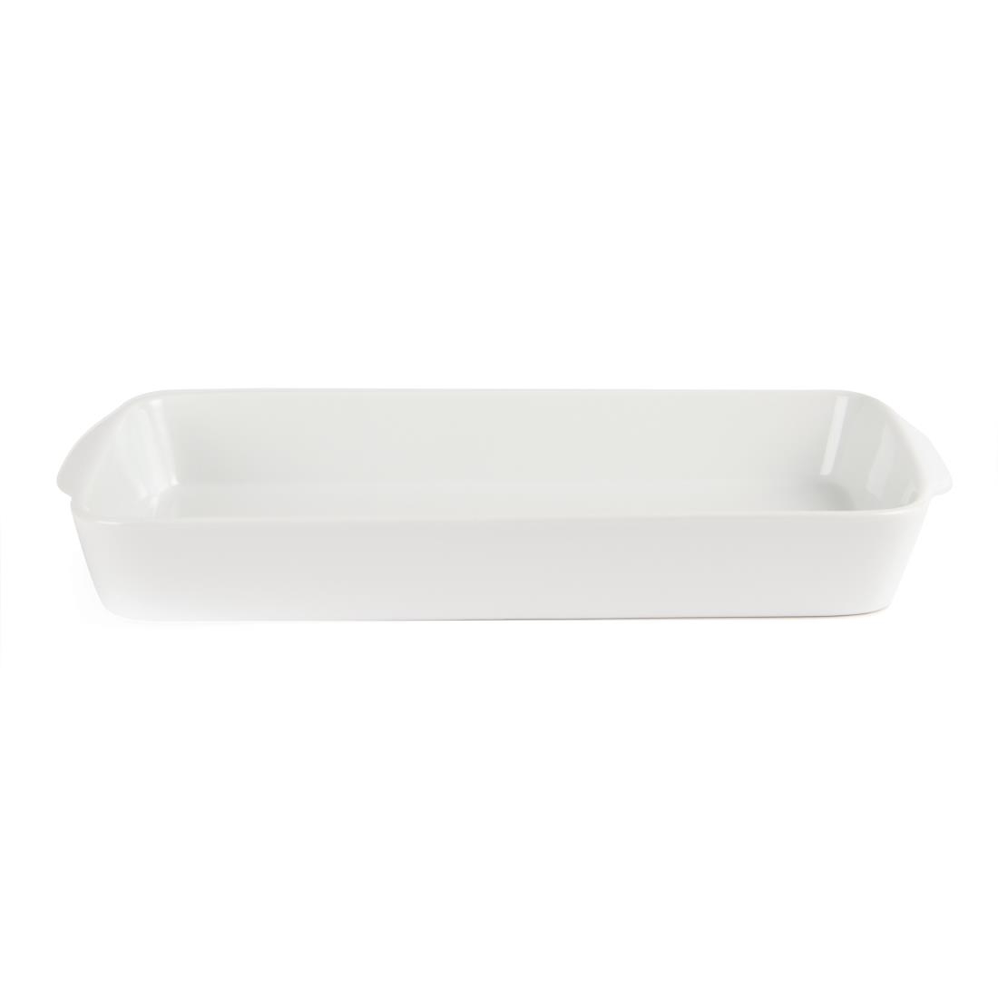 Olympia Whiteware Oblong Roasters 395x 219mm
