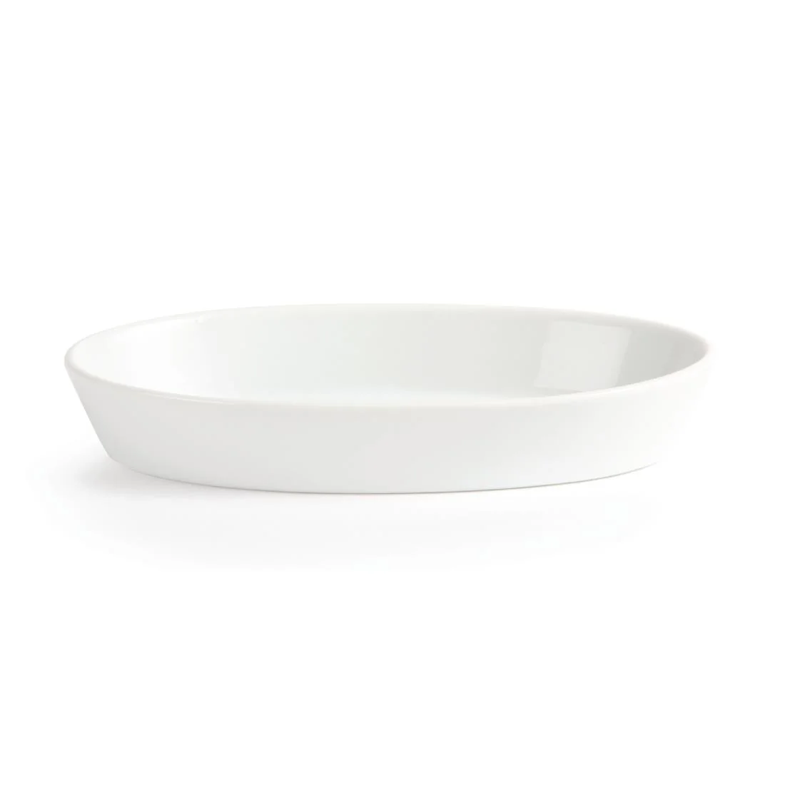 Olympia Whiteware Oval Sole Dishes 195x 110mm - Image 2