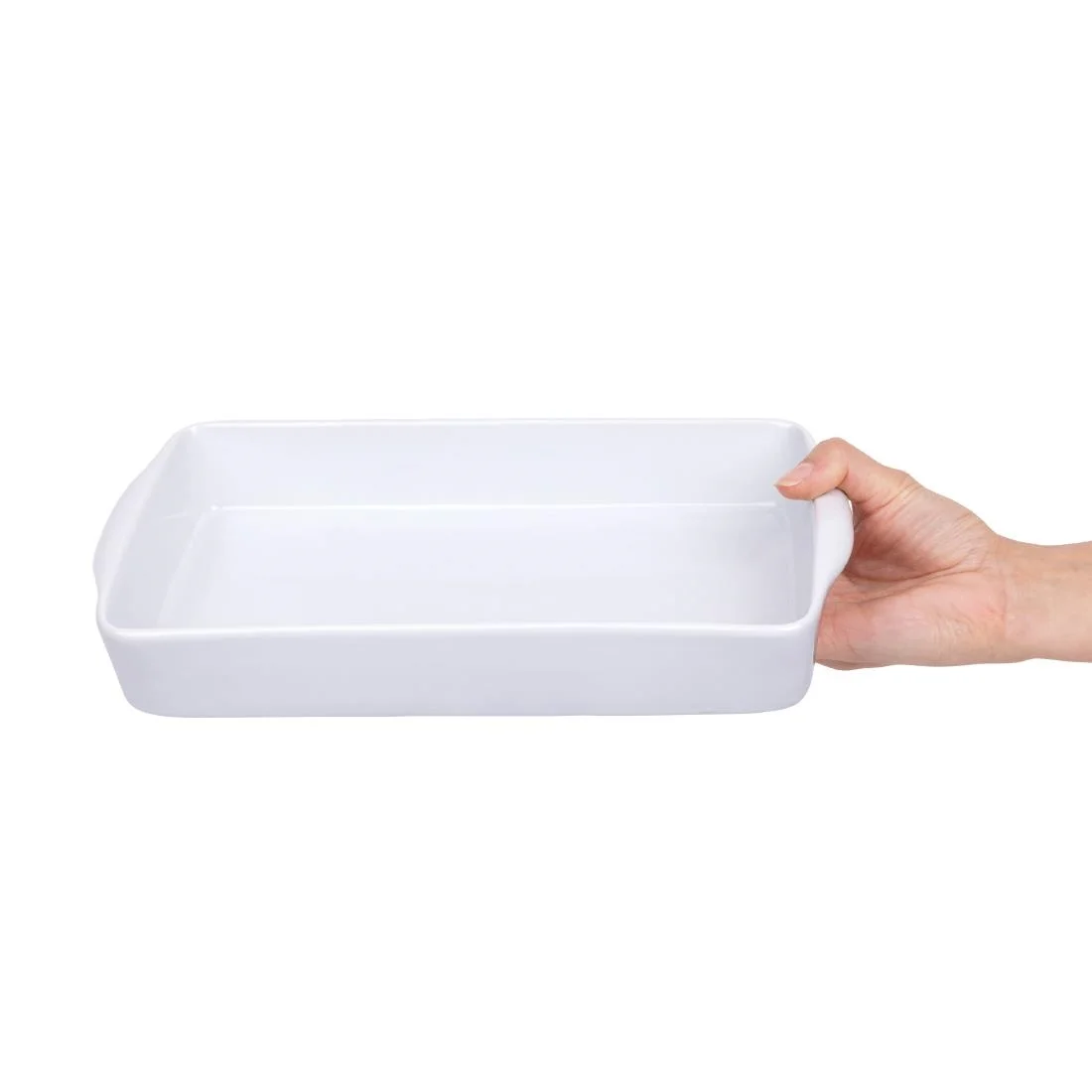 Olympia Whiteware Oblong Roasters 305x 163mm - Image 6