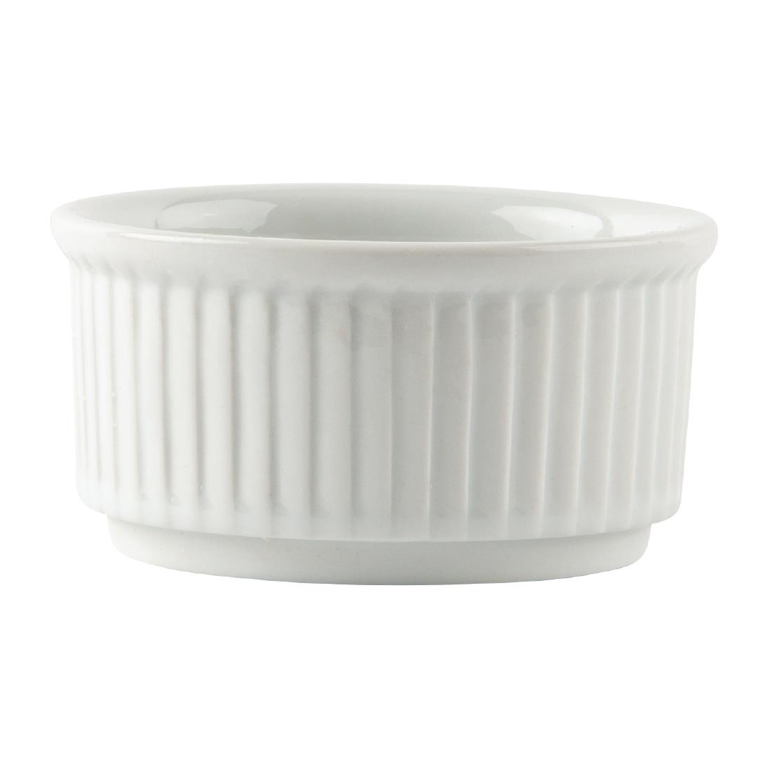Olympia Whiteware Stacking Ramekins 85mm