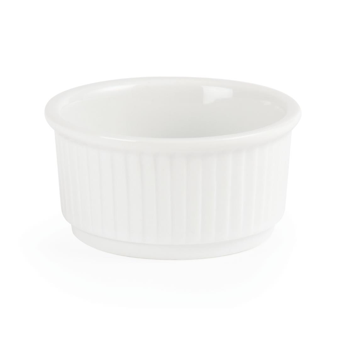 Olympia Whiteware Stacking Ramekins 85mm