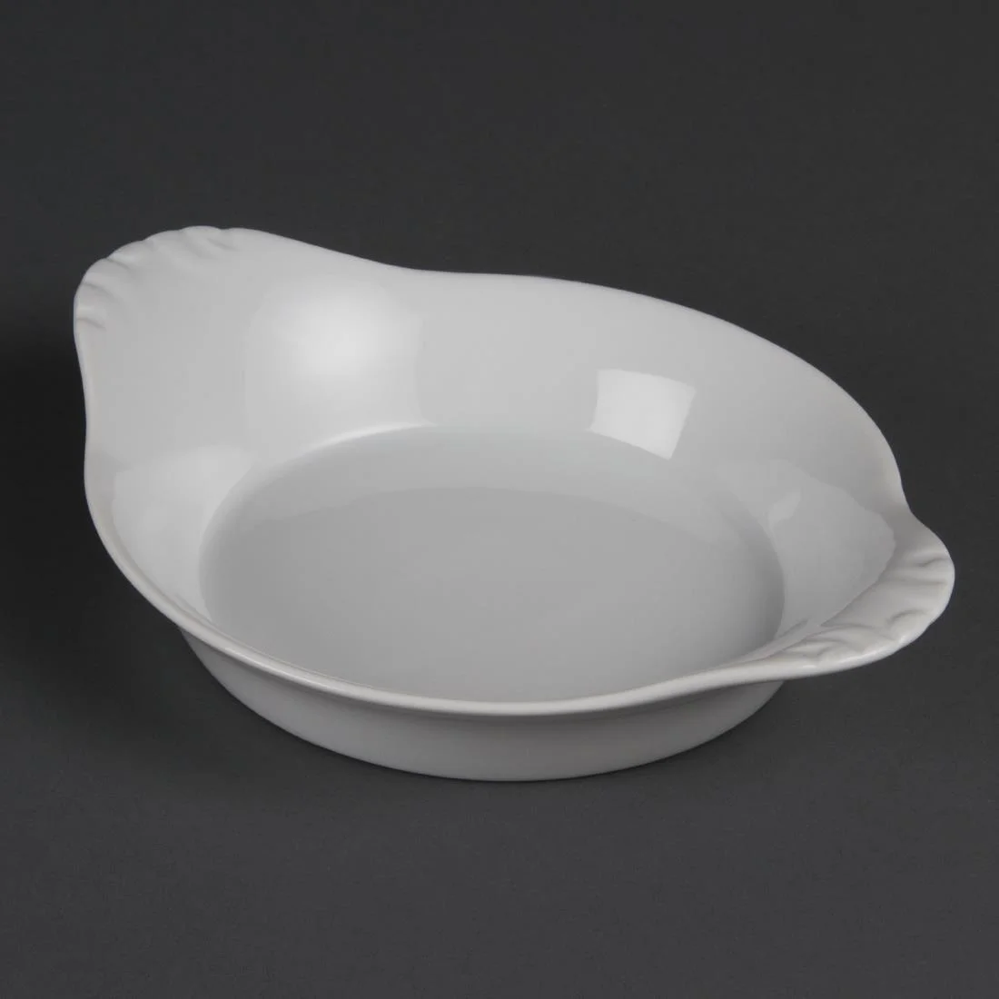 Olympia Whiteware Round Eared Dishes 220mm - Image 3