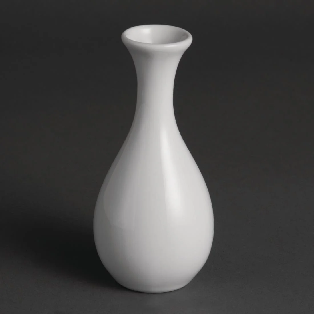 Olympia Whiteware Bud Vases 125mm - Image 3