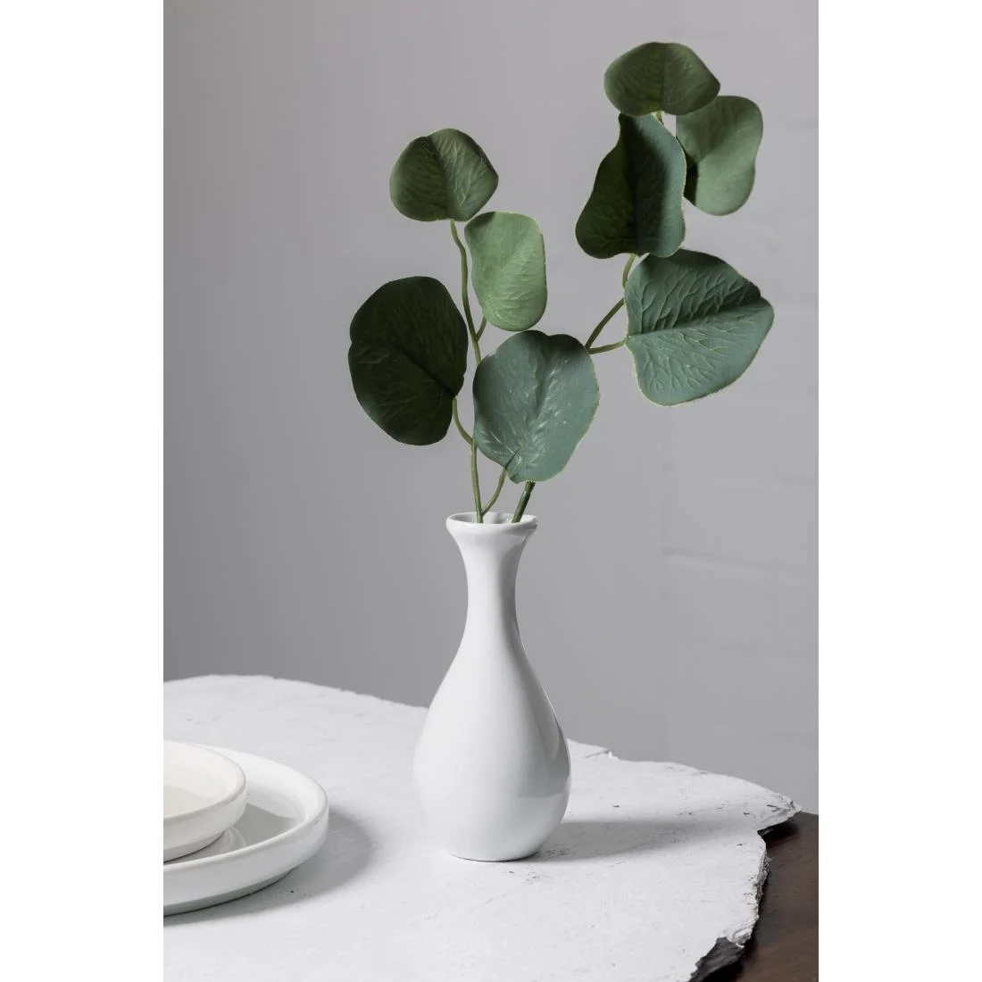 Olympia Whiteware Bud Vases 125mm - Image 7