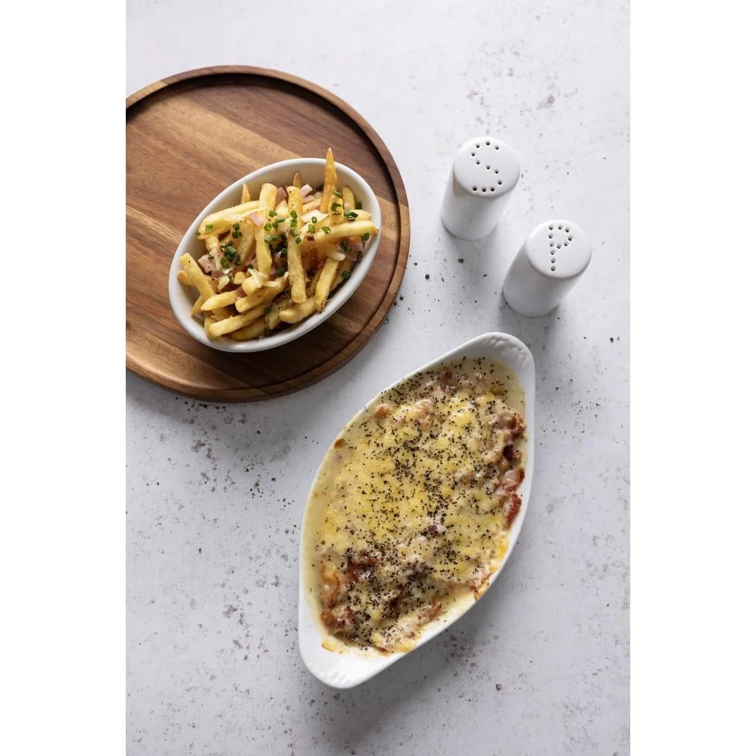 Olympia Whiteware Oval Pie Bowls 161mm - Image 8