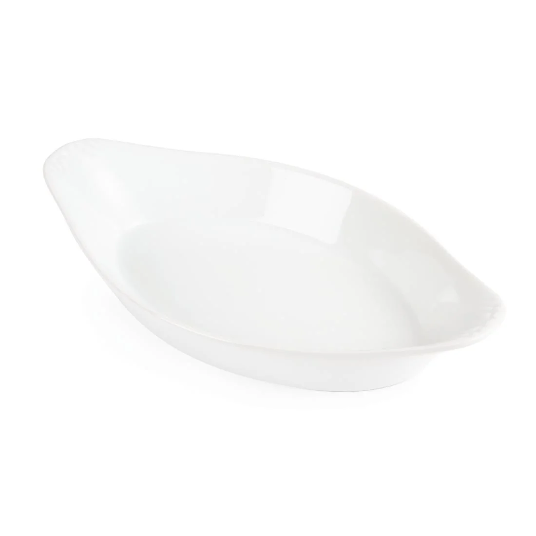 Olympia Whiteware Oval Eared Dishes 262mm - Image 4
