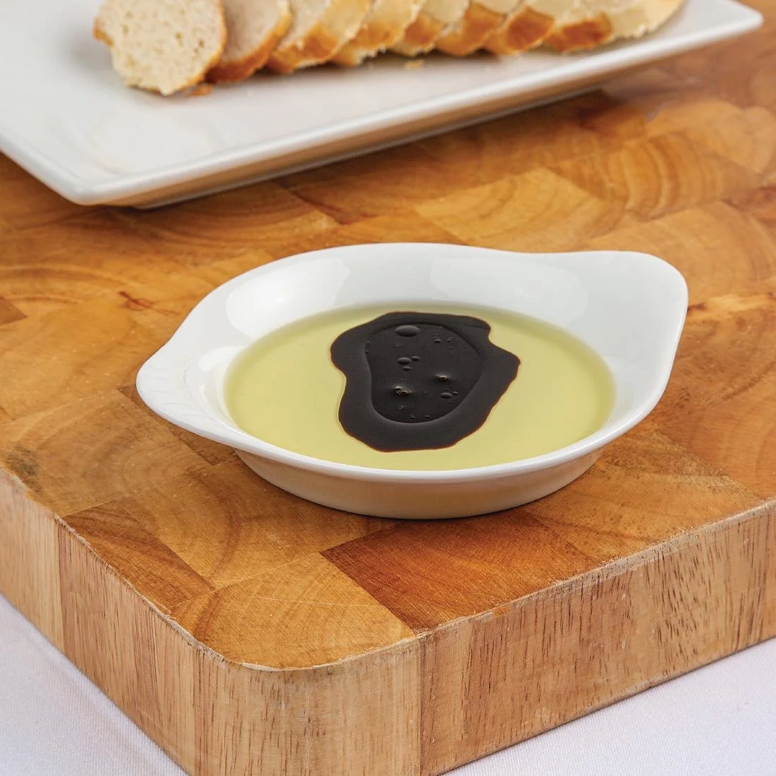 Olympia Whiteware Round Eared Dishes 156x 126mm - Image 5