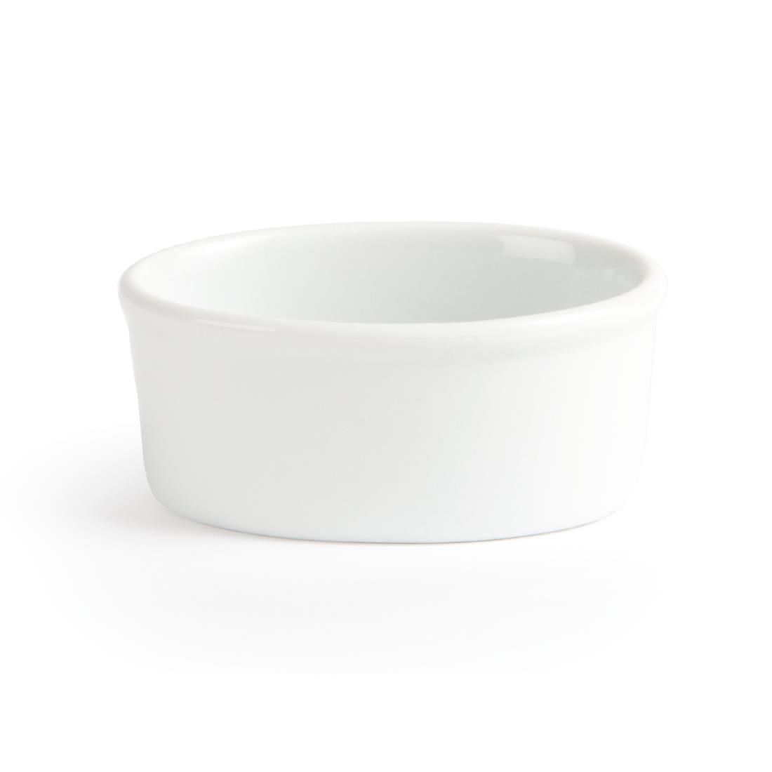 Olympia Whiteware Oval Ramekins 105mm