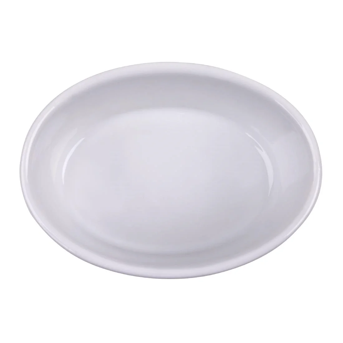 Olympia Whiteware Oval Ramekins 105mm - Image 3