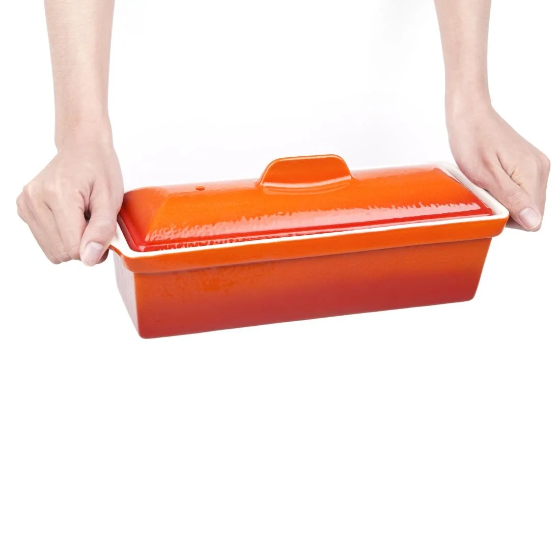 Vogue Orange Pate Terrine Mould 1.7Ltr - Image 3