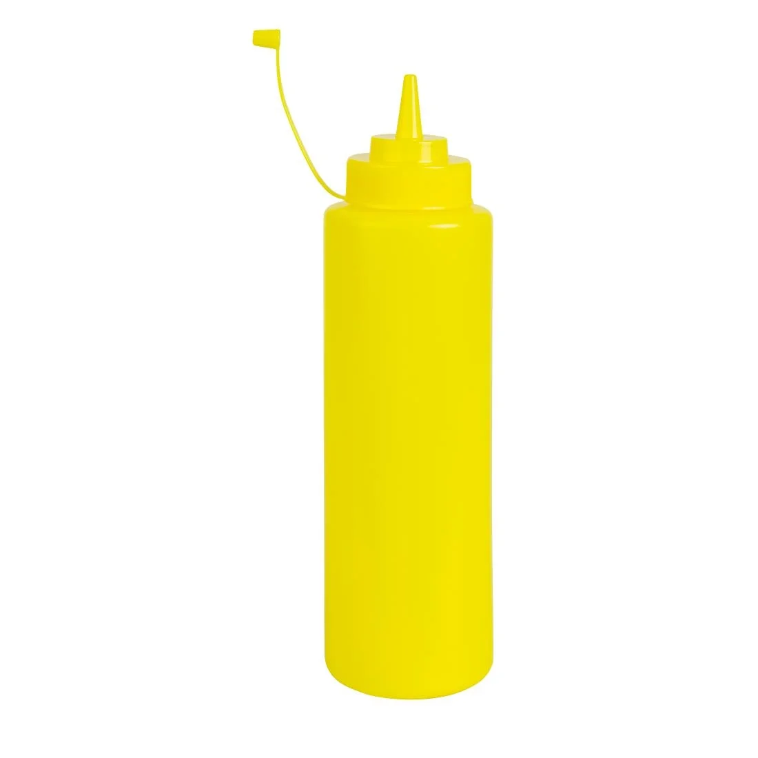 Vogue Yellow Squeeze Sauce Bottle 35oz - Image 3