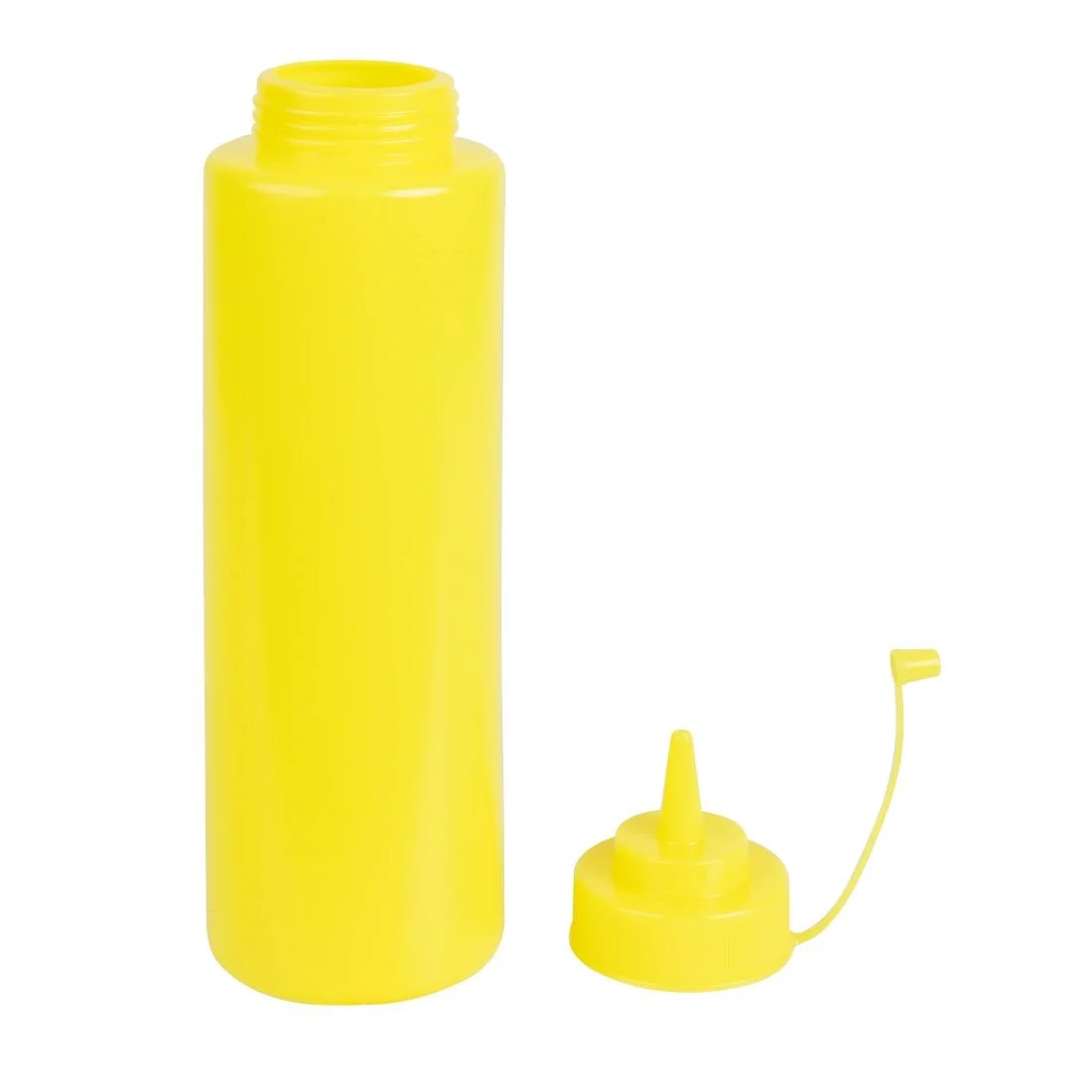 Vogue Yellow Squeeze Sauce Bottle 35oz - Image 4