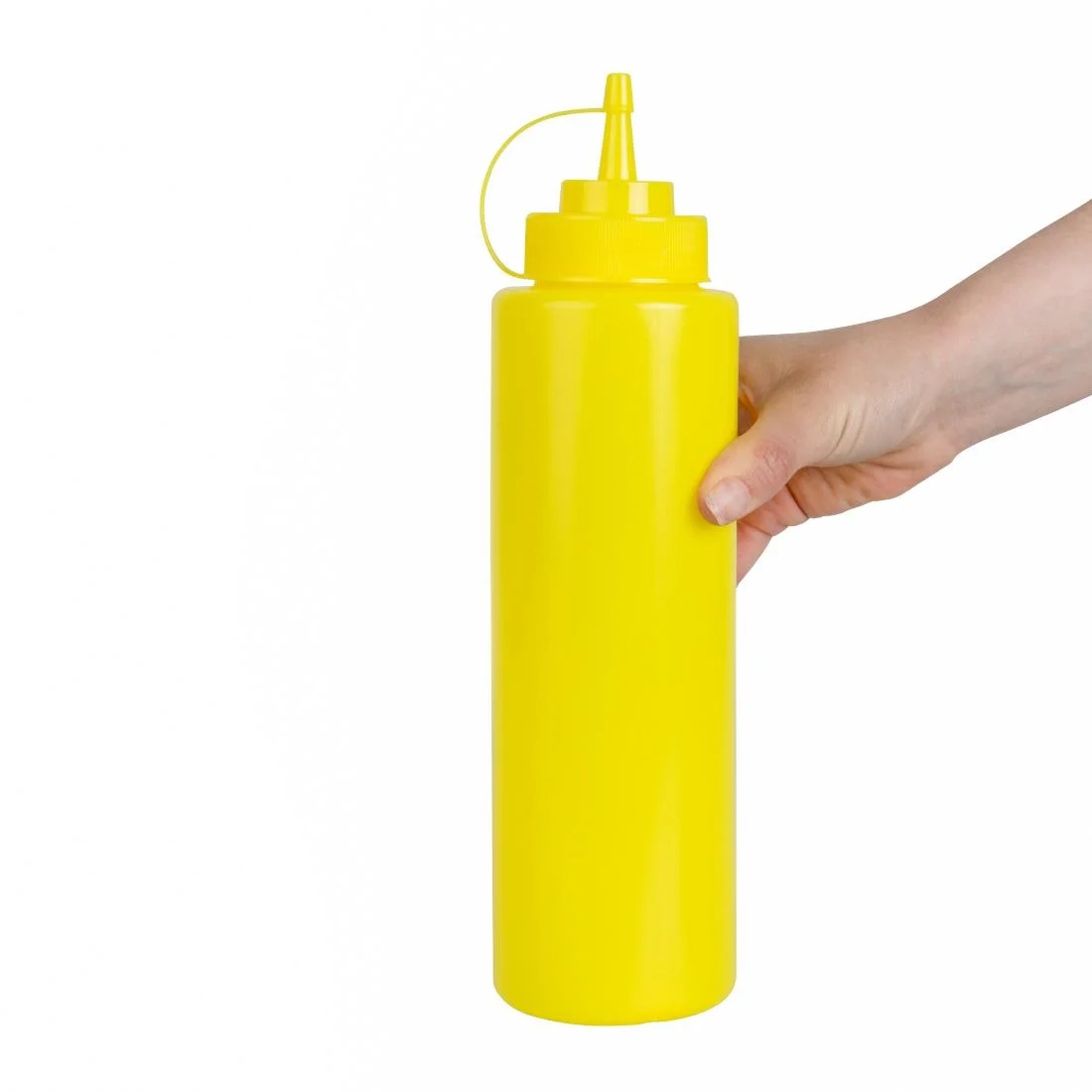 Vogue Yellow Squeeze Sauce Bottle 35oz - Image 7