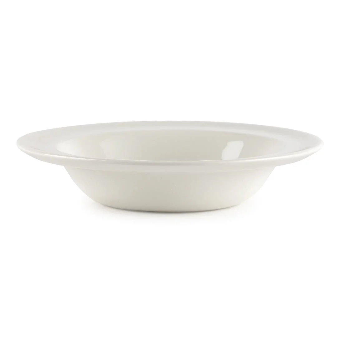 Churchill Plain Whiteware Pasta Plates 280mm - Image 1