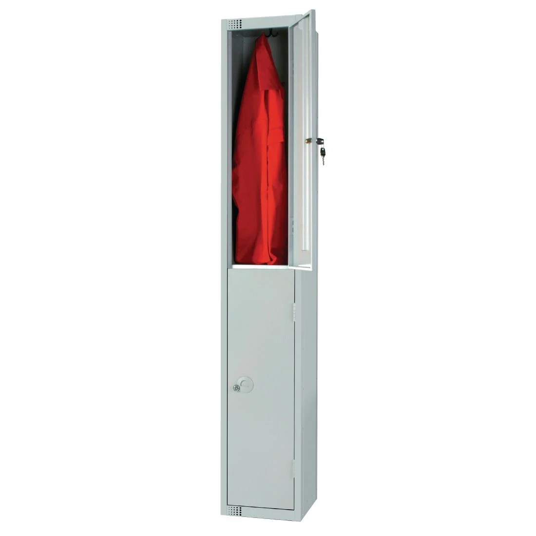 Elite Double Door Manual Combination Locker Locker Grey - Image 3