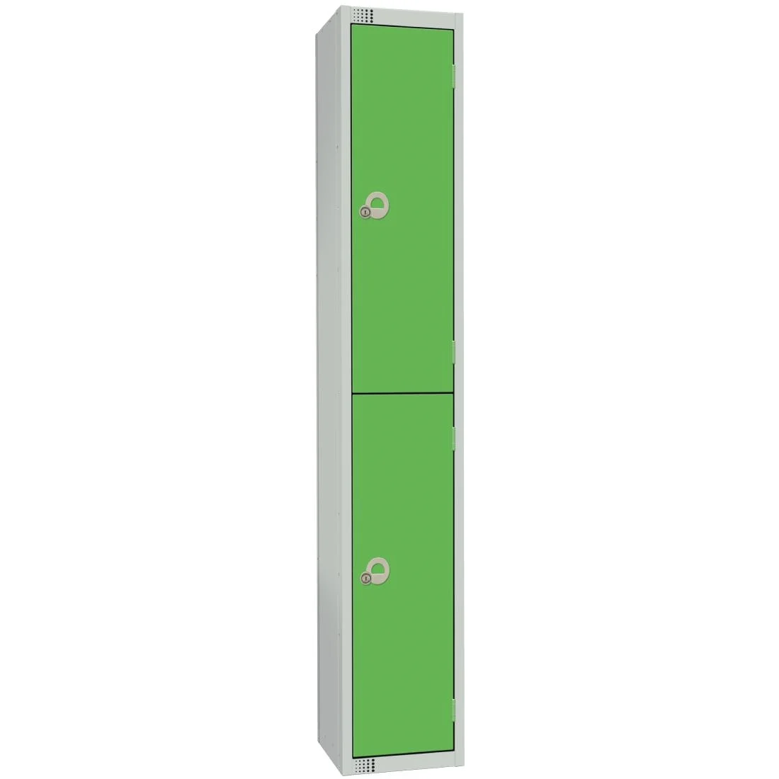 Elite Double Door Manual Combination Locker Locker Green