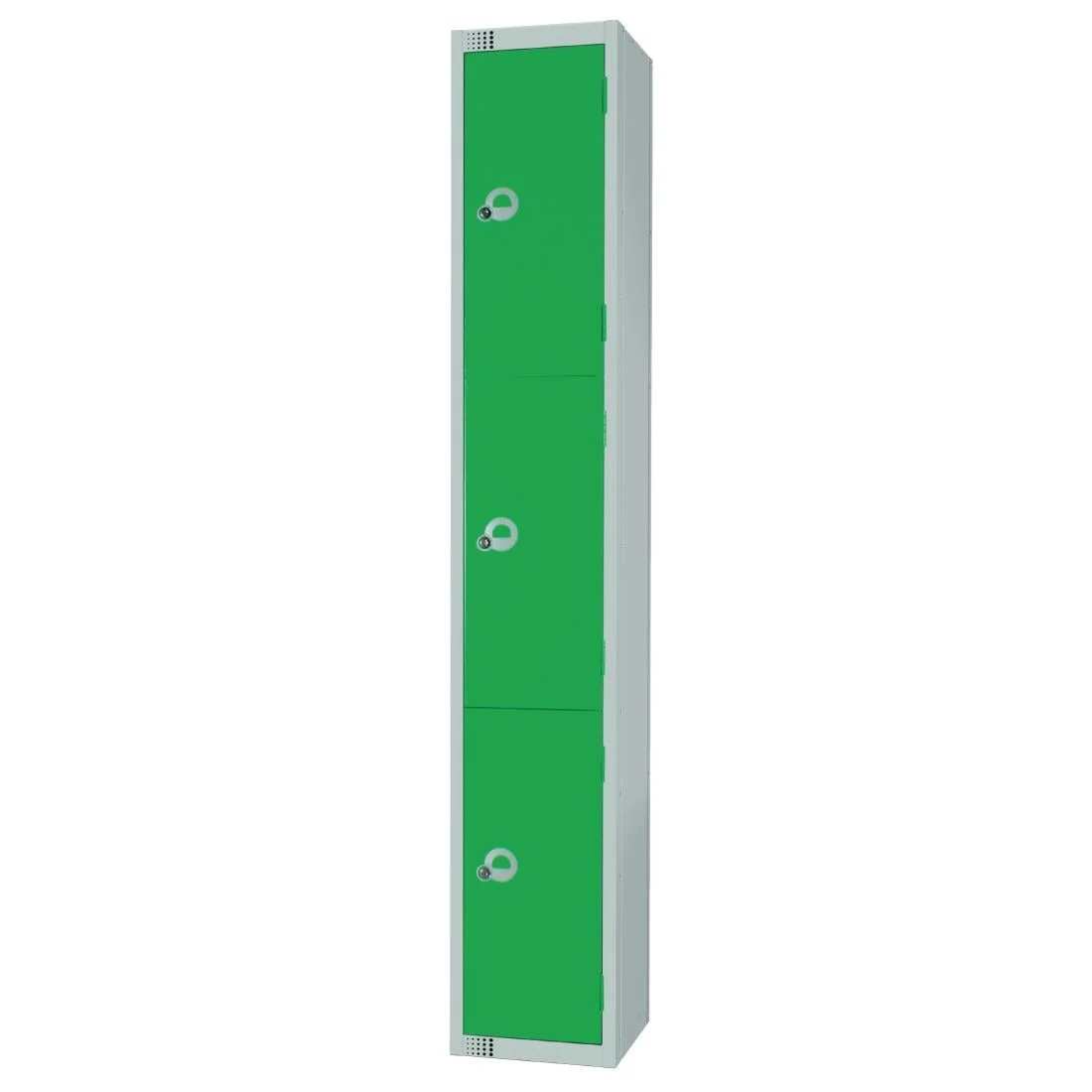Elite Three Door Electronic Combination Locker Green - Image 3