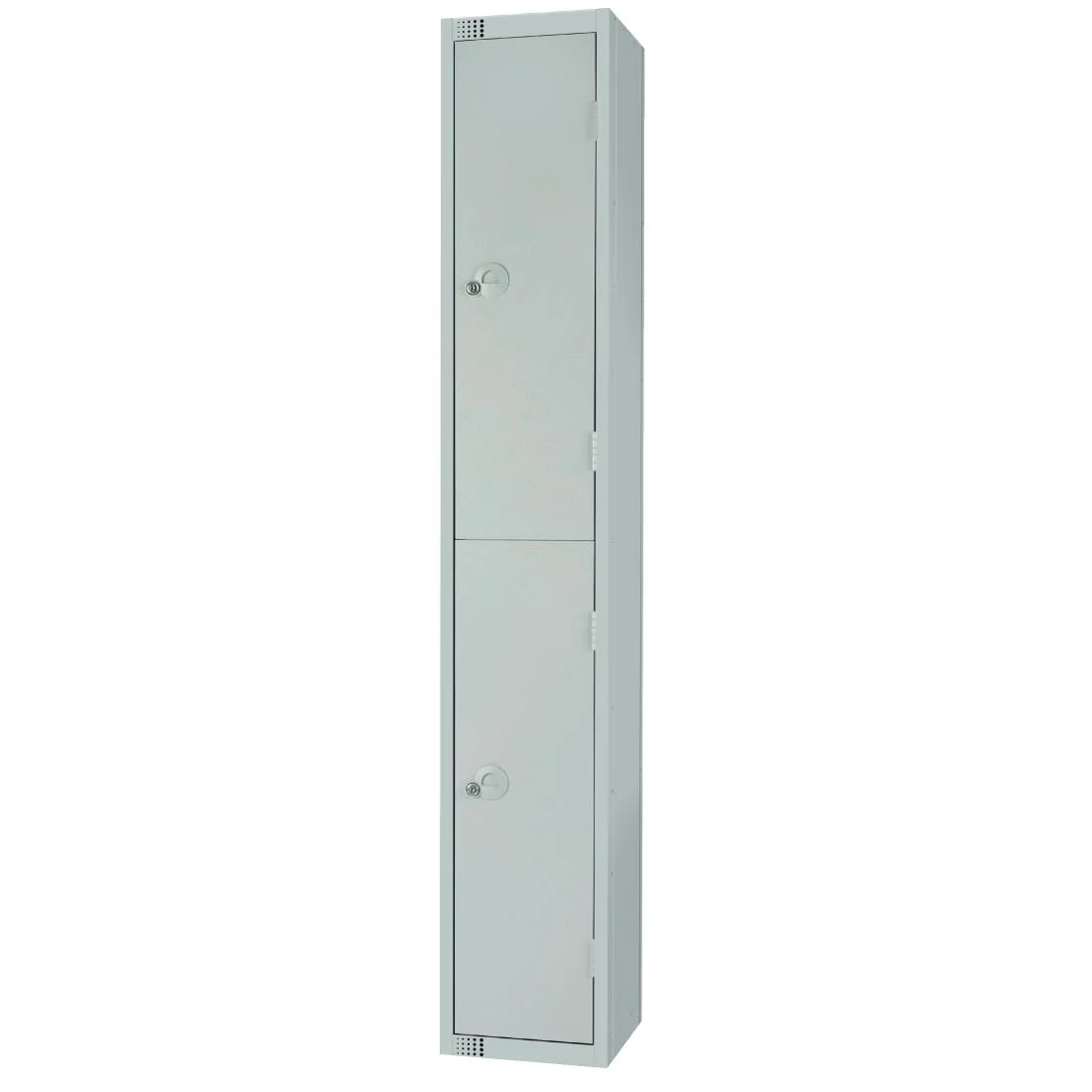 Elite Double Door Padlock Locker Grey - Image 2