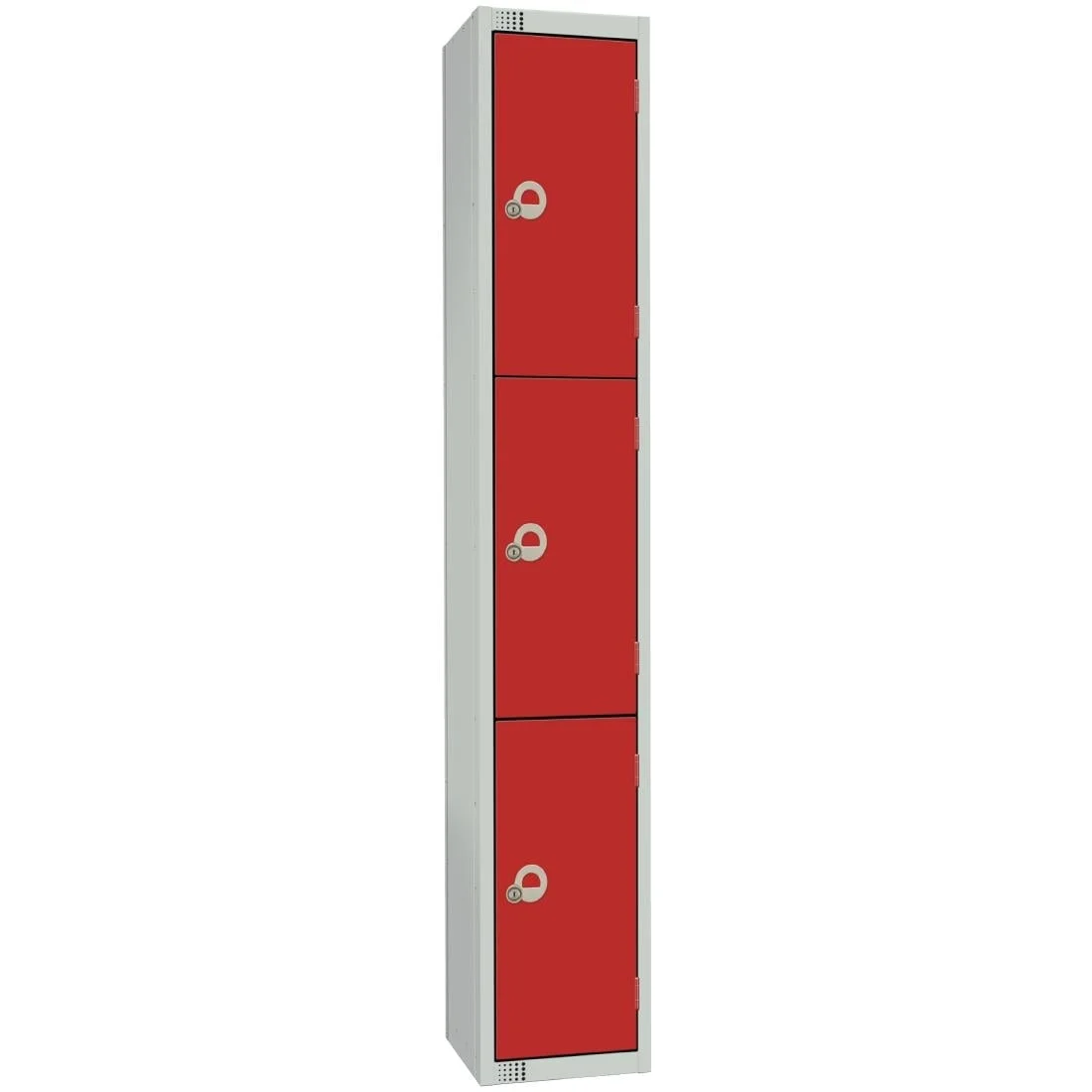 Elite Four Door Electronic Combination Locker Red