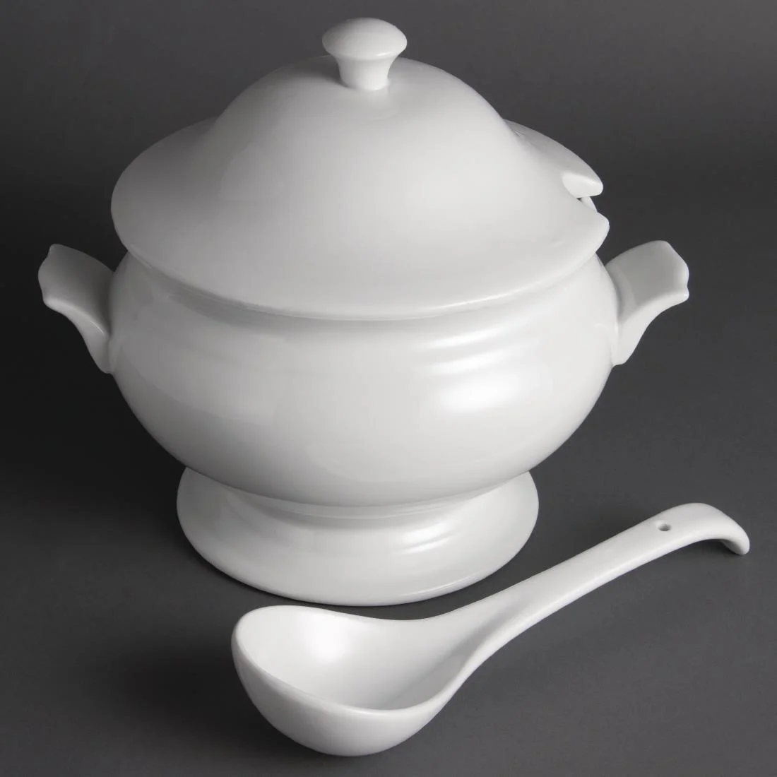 Olympia Soup Tureen and Ladle 2.5Ltr 88oz - Image 3