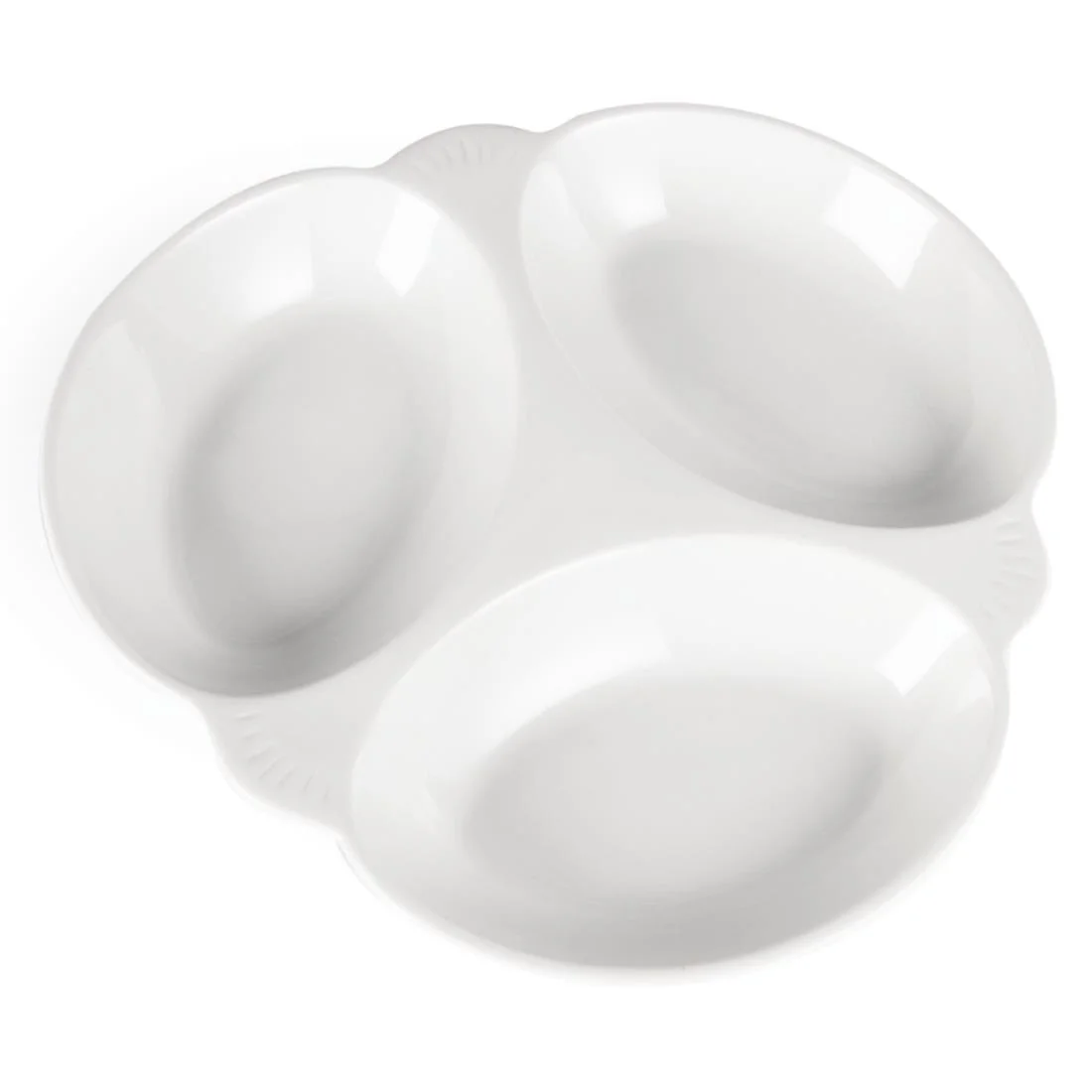 Olympia Vegetable Dishes 3 Section 250mm - Image 2