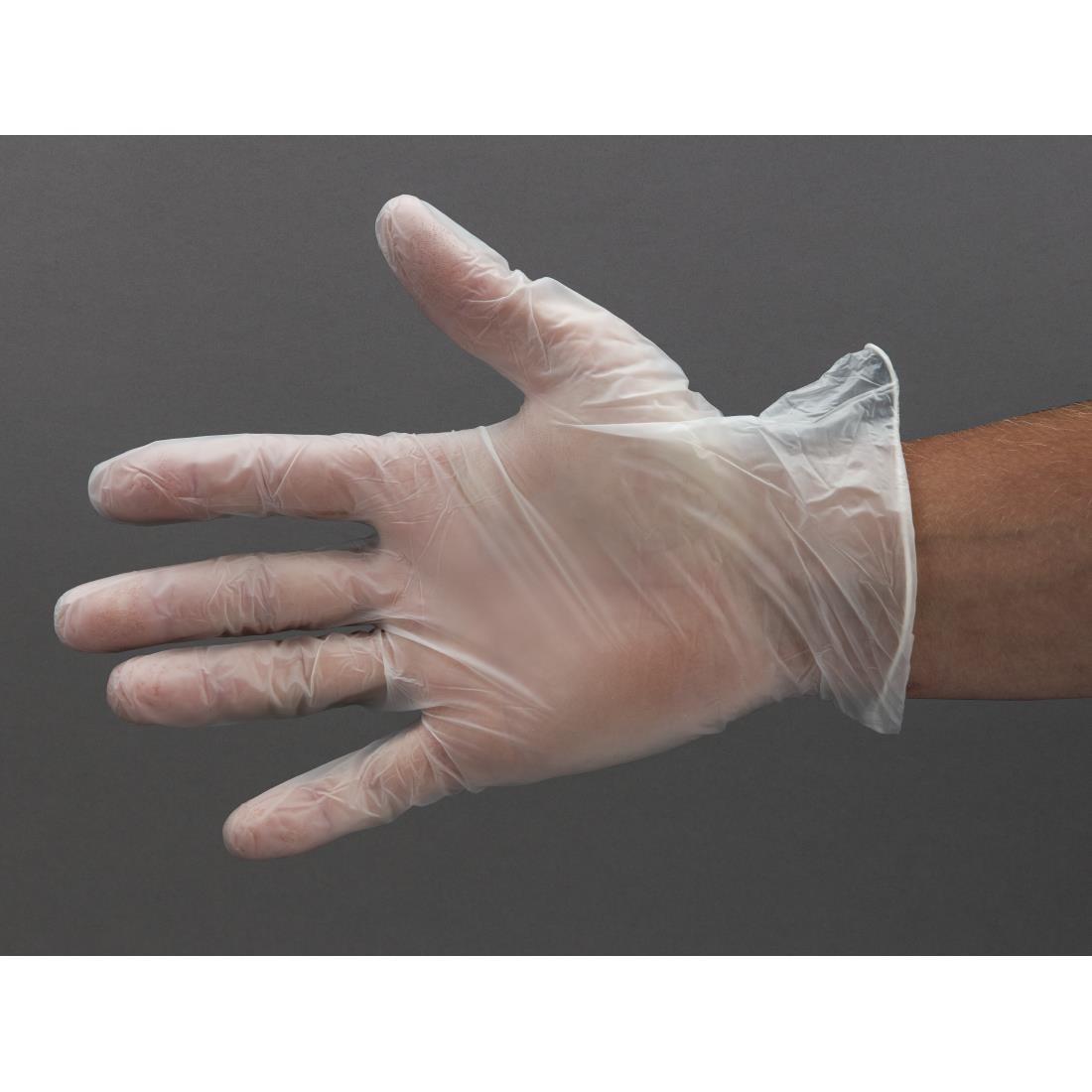 Vogue Powder Free Vinyl Gloves L