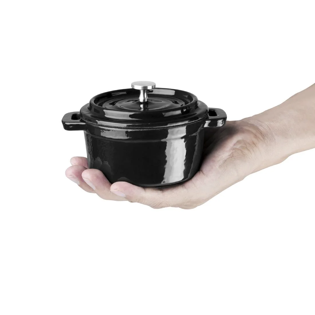 Cast Iron Round Mini Pot - Image 4