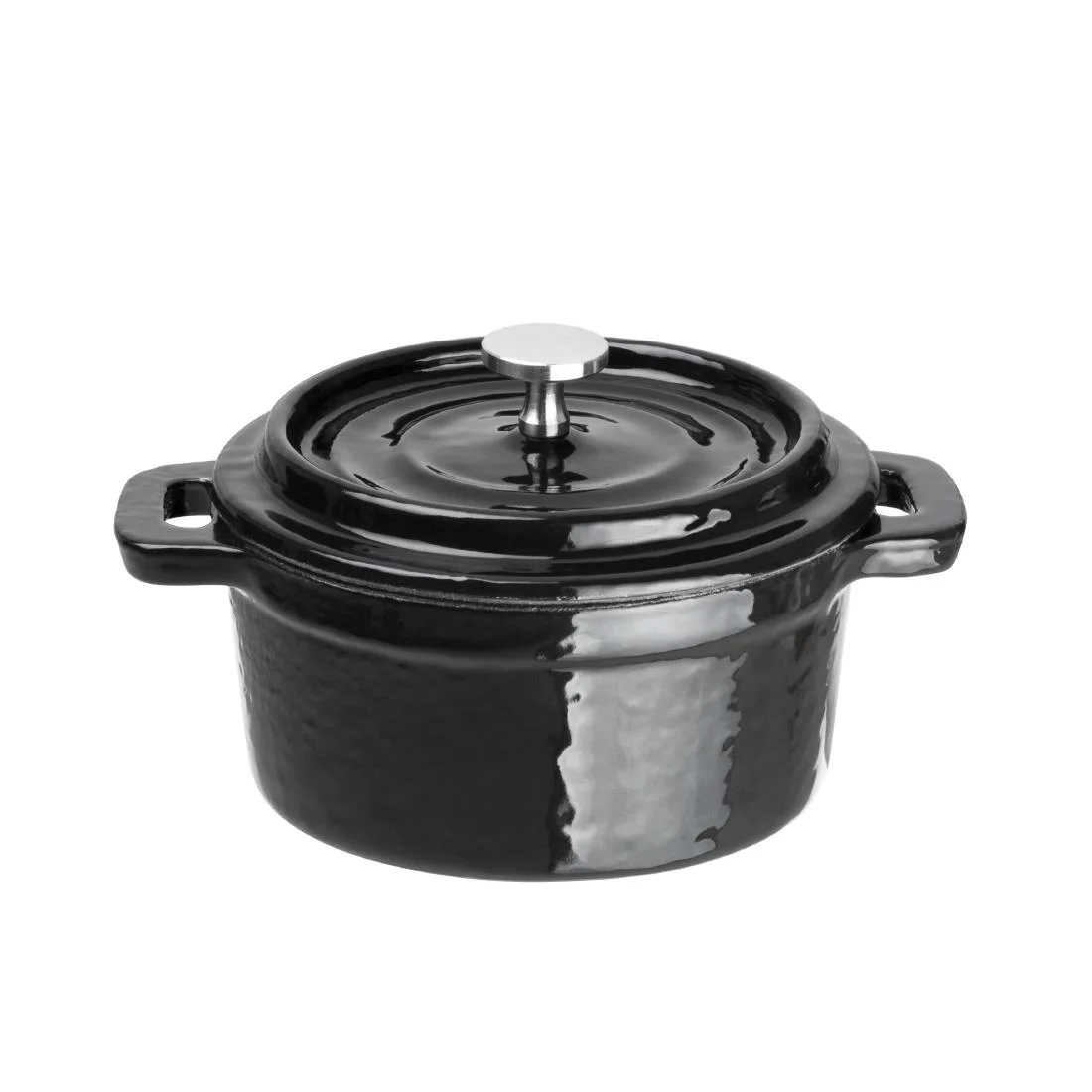 Cast Iron Round Mini Pot - Image 1