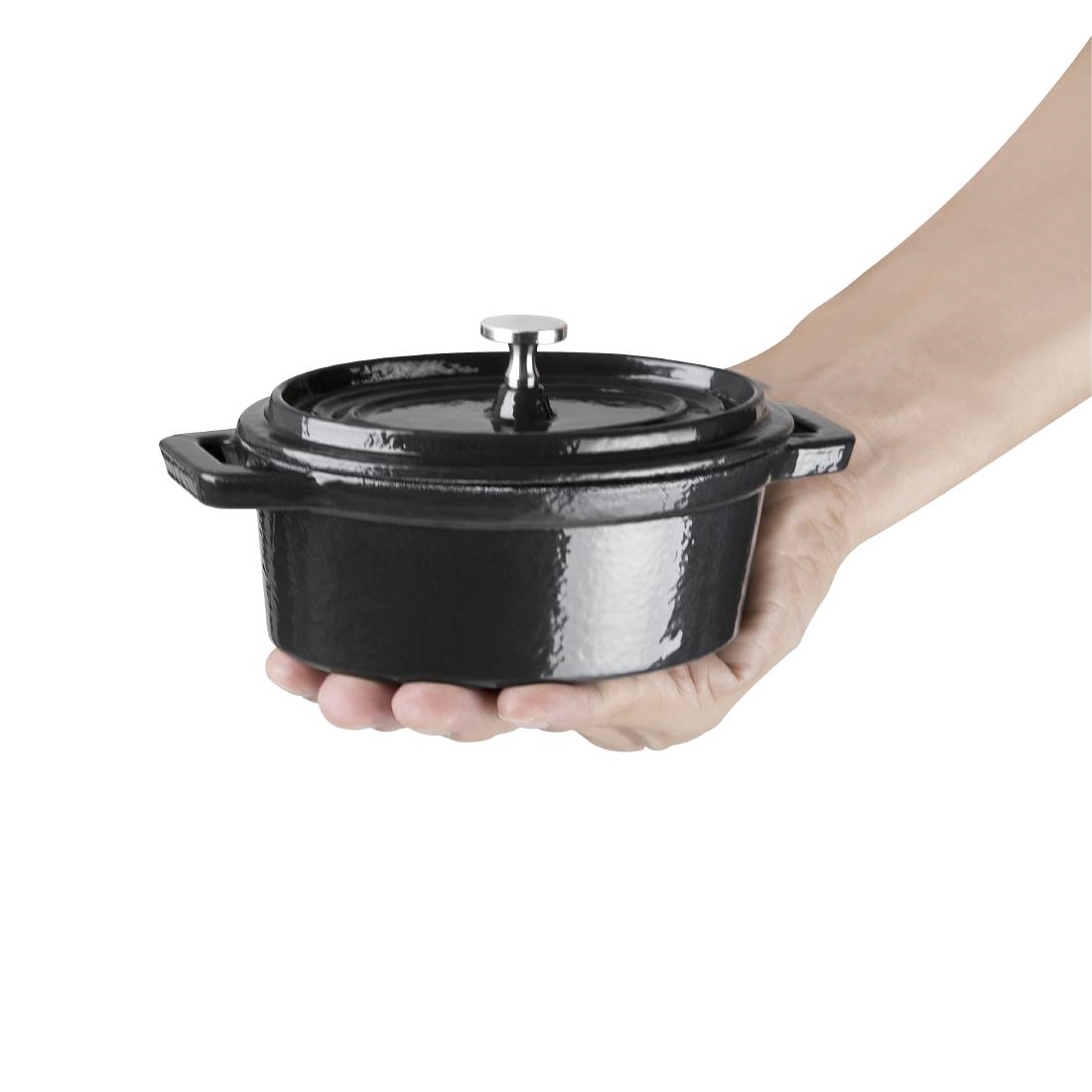 Cast Iron Oval Mini Pot