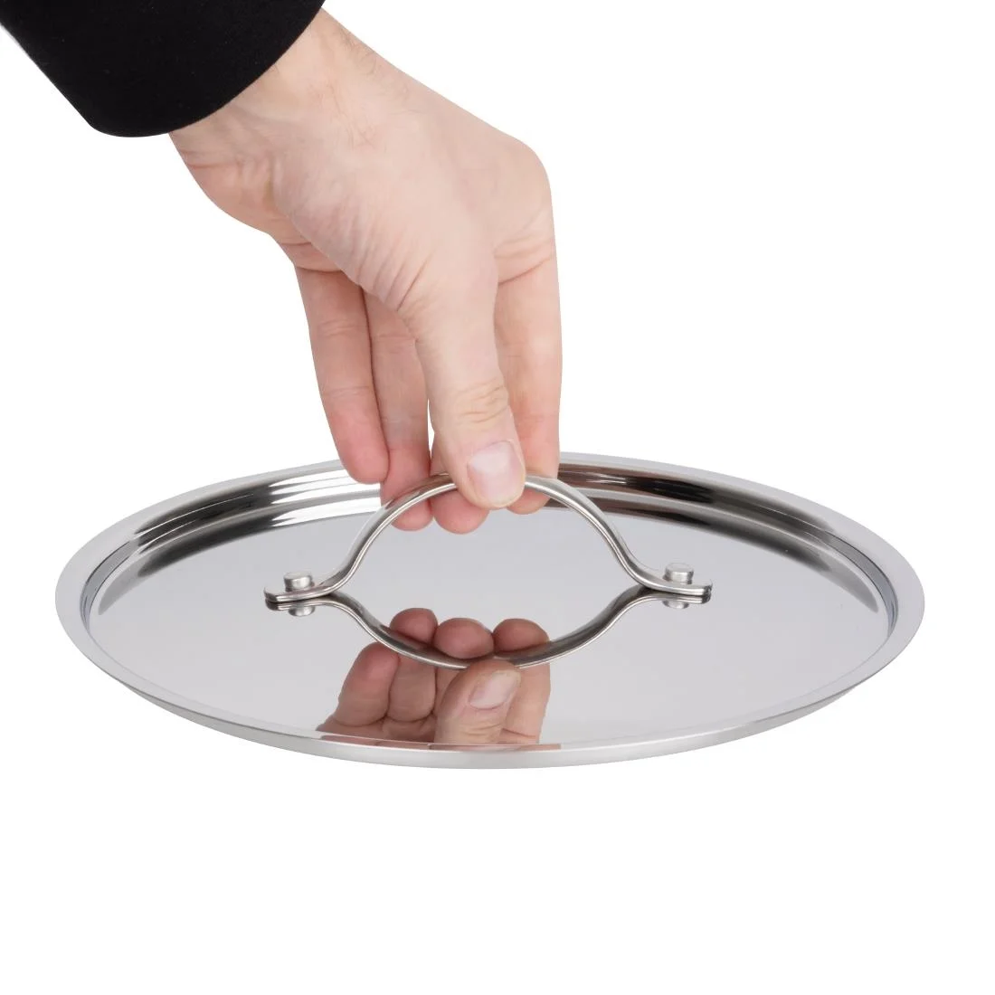 Vogue Tri Wall Stew Pan Lid 240mm - Image 6