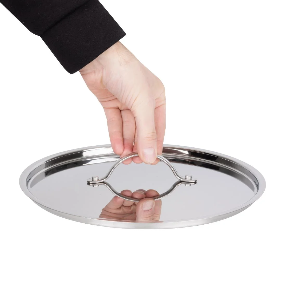 Vogue Tri Wall Stew Pan Lid 280mm - Image 6