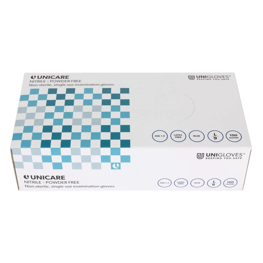 Nitrile Powder Free Gloves M