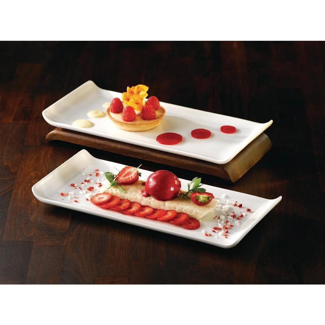 Churchill Alchemy Balance Rectangular Trays 300x 145mm - Image 2