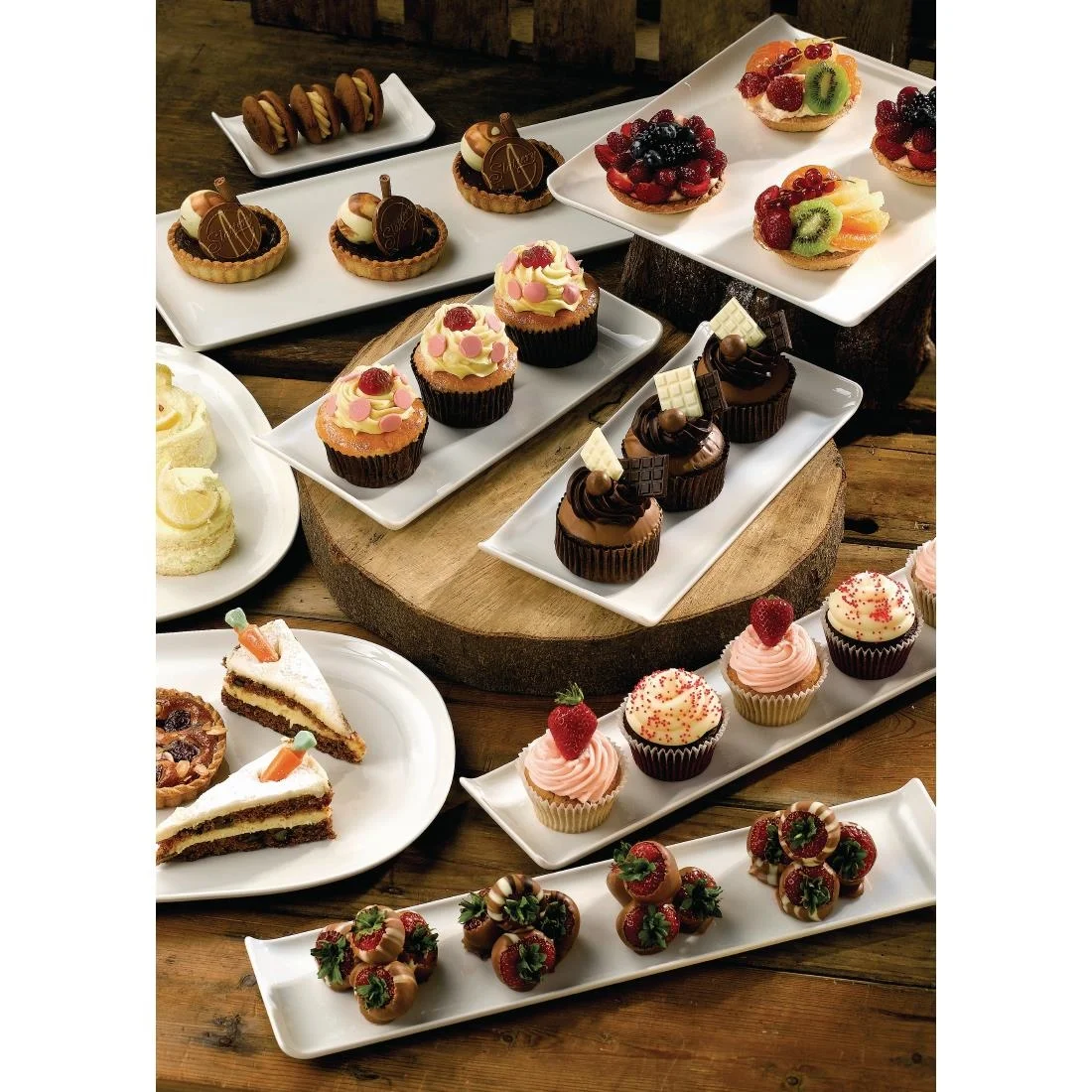 Churchill Alchemy Balance Rectangular Trays 300x 145mm - Image 3