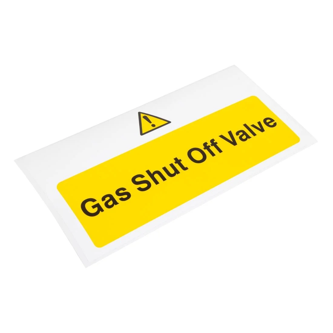 Gas Shut Off Valve Sign - Image 2
