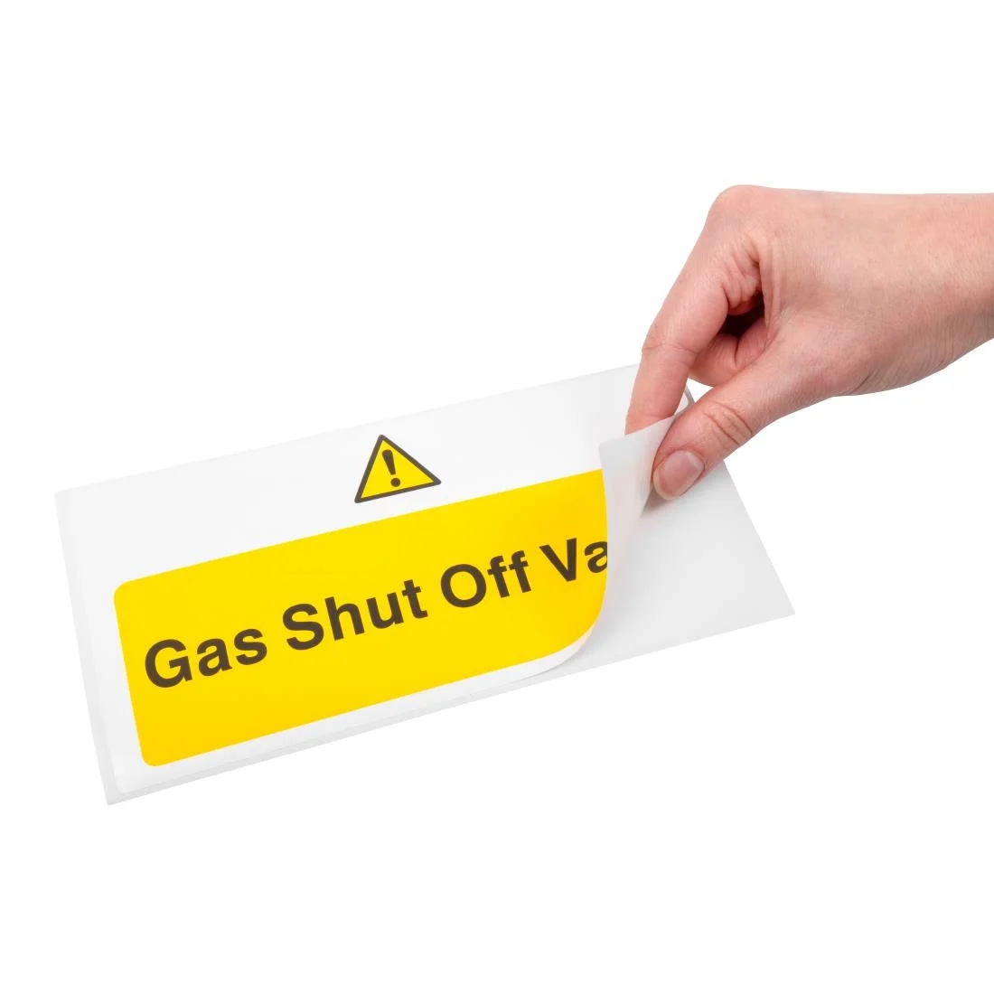 Gas Shut Off Valve Sign - Image 3