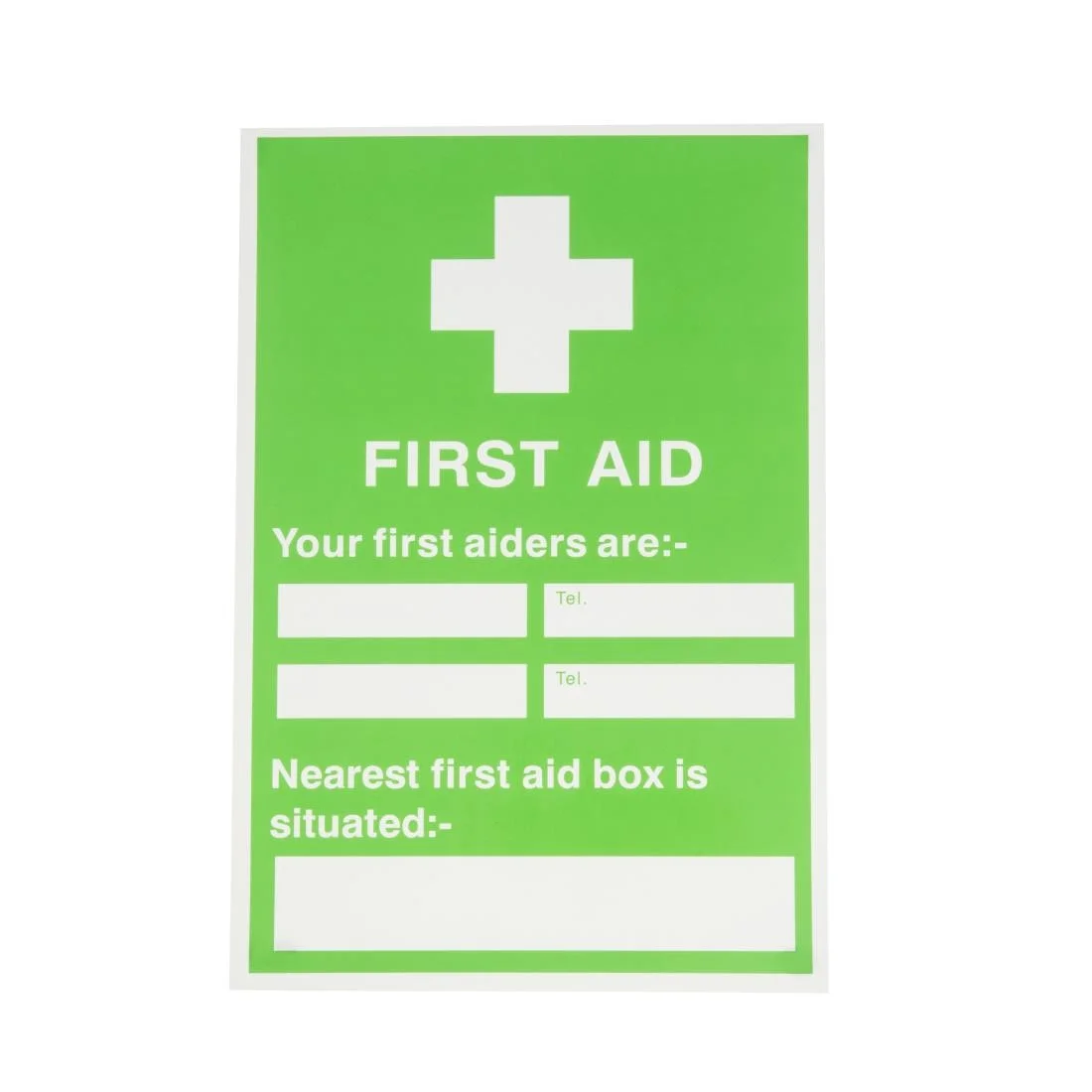 First Aiders Nearest First Aid Box Sign - Image 2