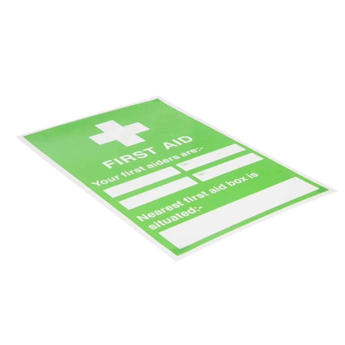 First Aiders Nearest First Aid Box Sign - Image 3